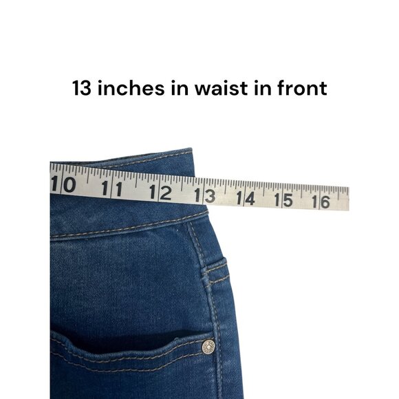 Telepatía Womens Denim Embroidered Cropped Flare Jeans W/ Sunflower & Floral Des - Picture 6 of 9